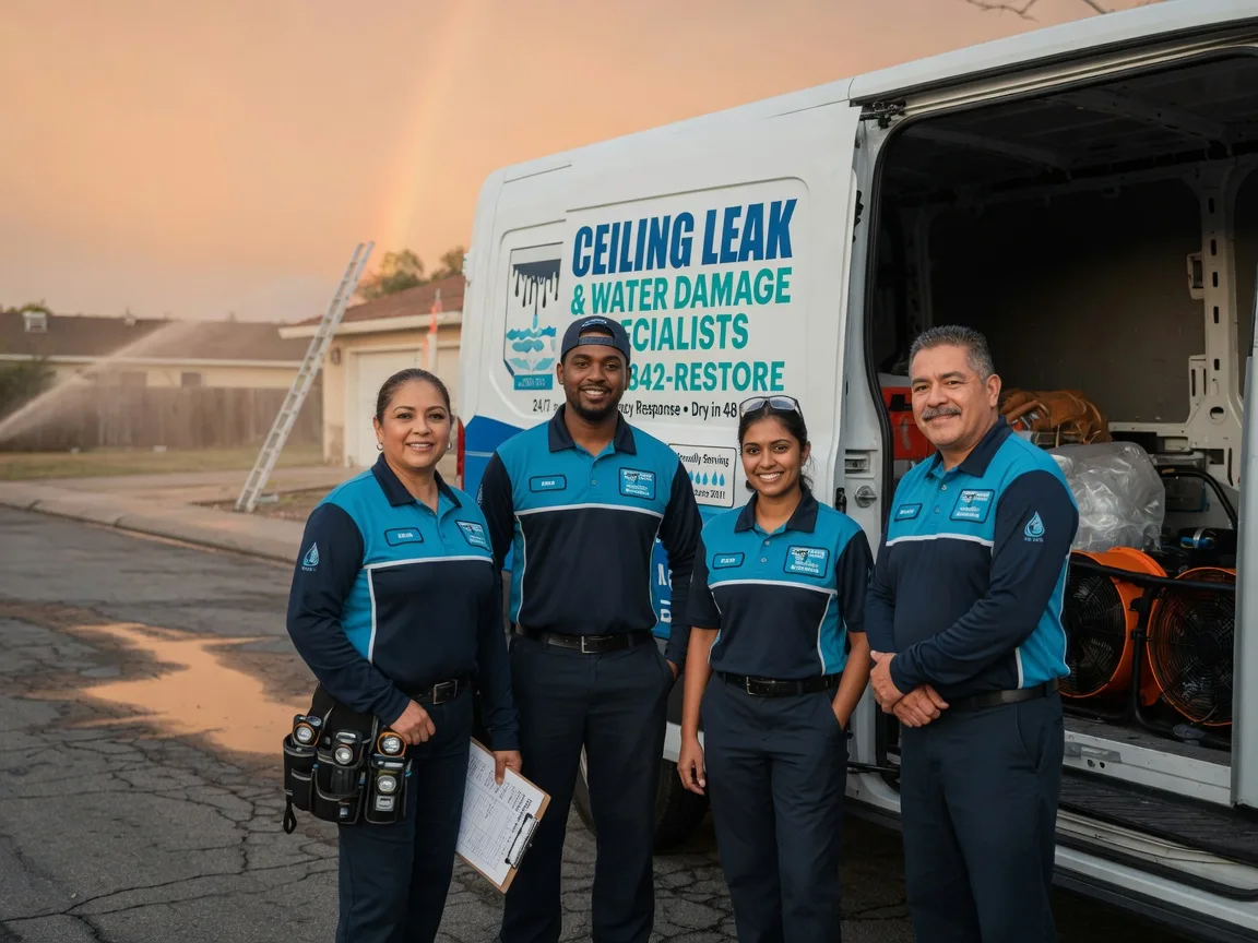 Ceiling Leak Cleanup company in Lueders, TX